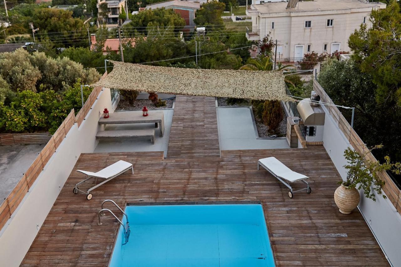 Magnificent, Deluxe Villa, Lagonisi, Athens Riviera Agios Nikolaos  Bagian luar foto
